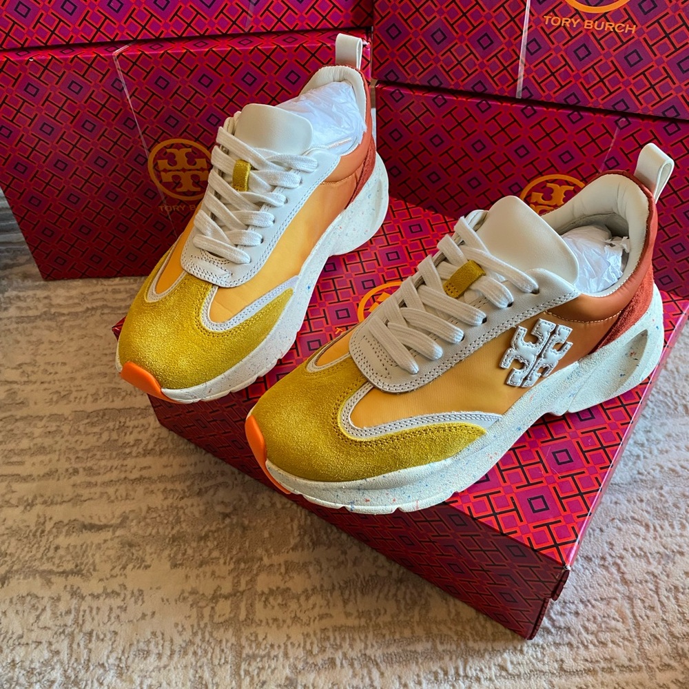 Tory Burch Good Luck Trainer Sneakers
